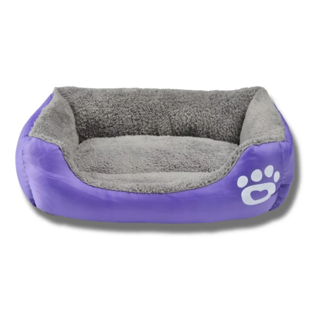 Pat pentru câine mare cu lăbuță violet - XXL